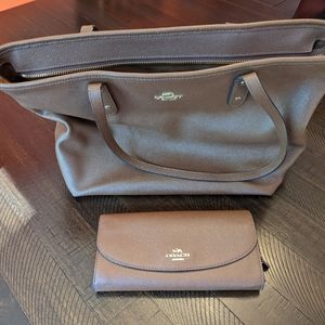 Coach wallet and purse